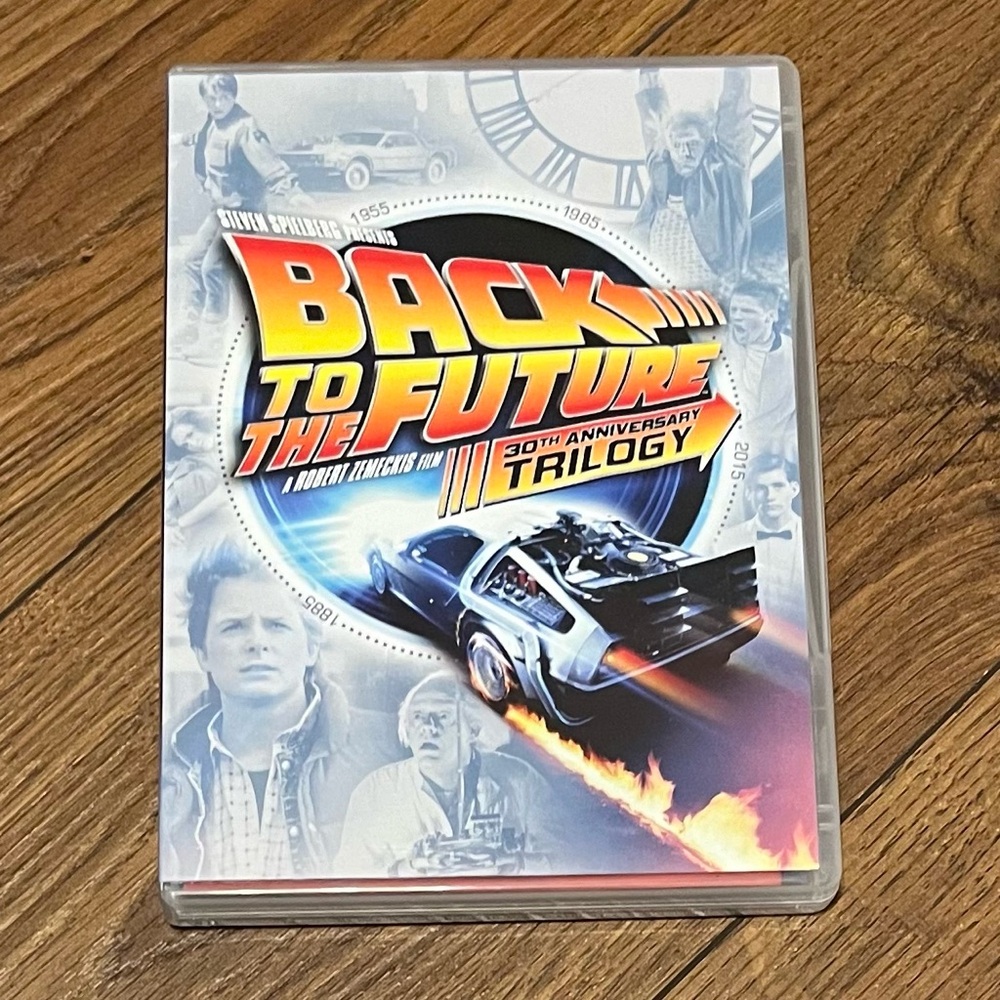 Back to the Future 30th Anniversary Trilogy. Bonus discs included